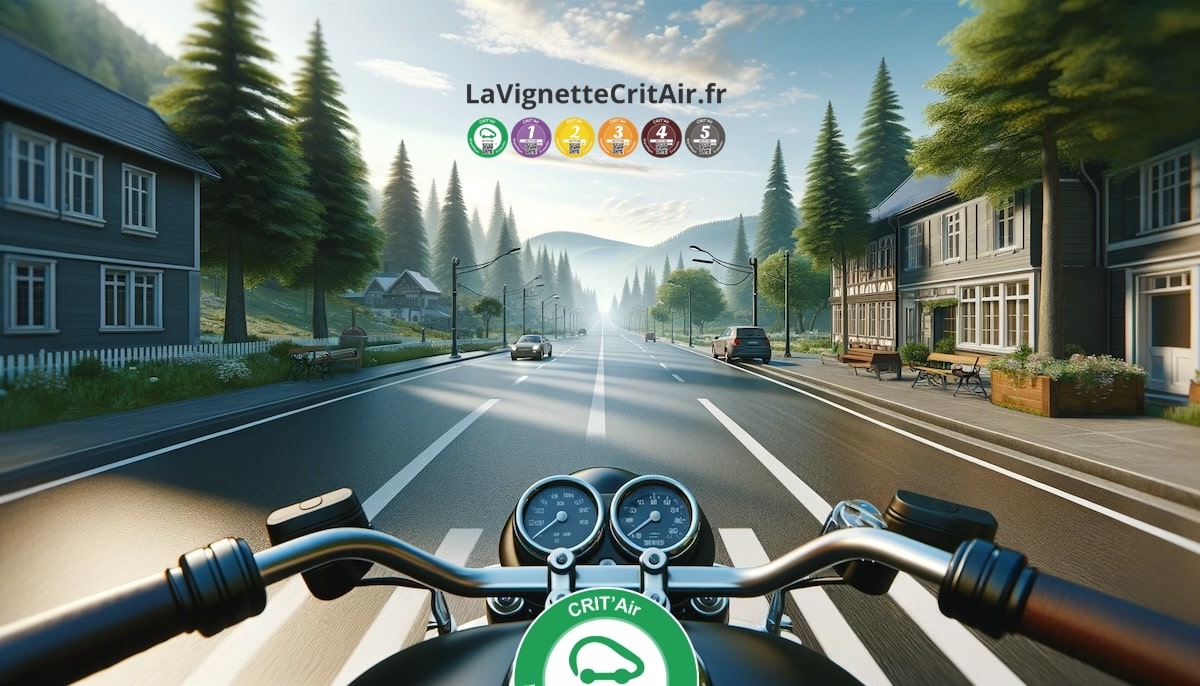 vignette Crit'Air pour moto et scooter