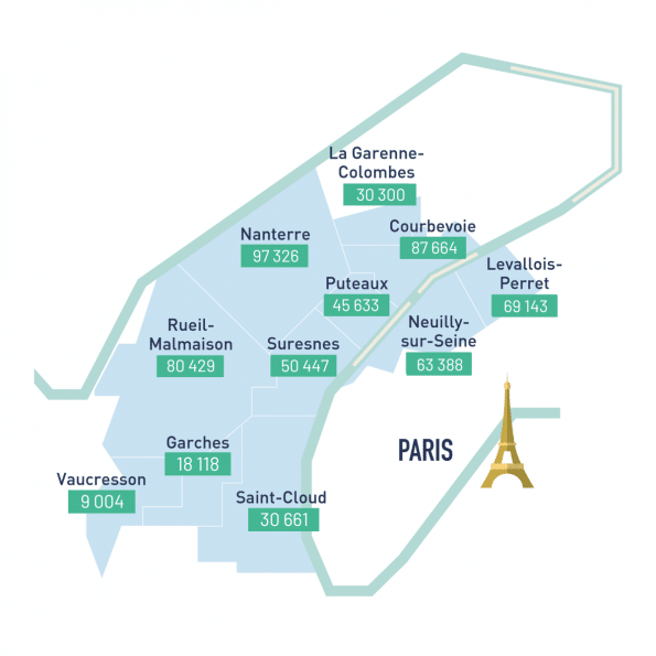 carte des villes de POLD